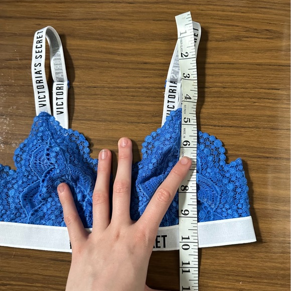 Victorias Secret | Blue Lace Bralette - Picture 6 of 10